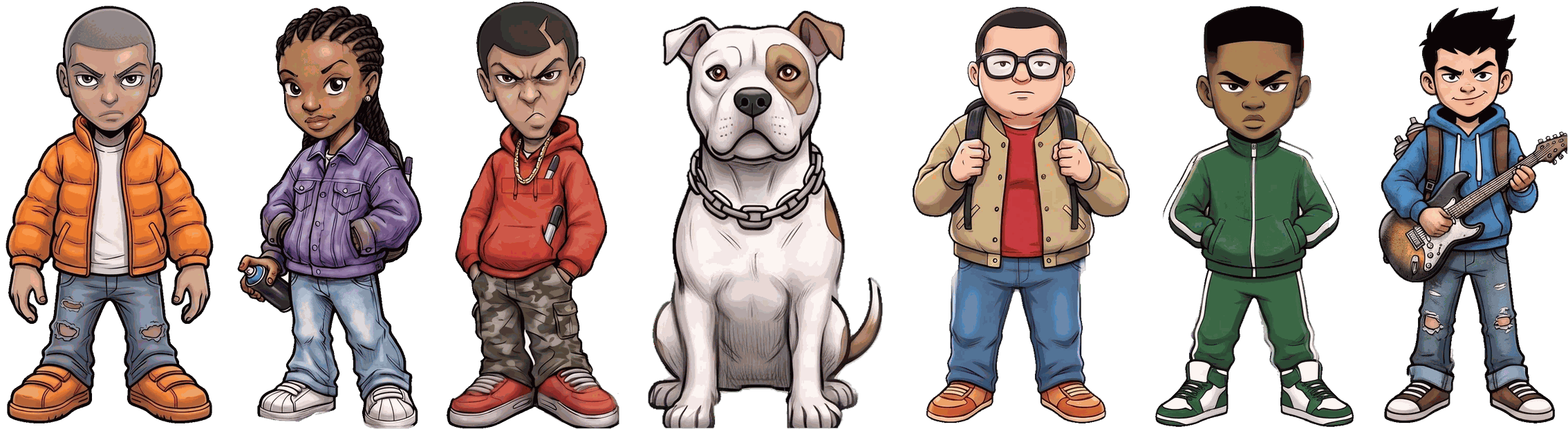 The Grafscals crew lineup
